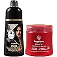 Hair Dye Shampoo and Keratin & Collagen 2 in 1 Hair Mask