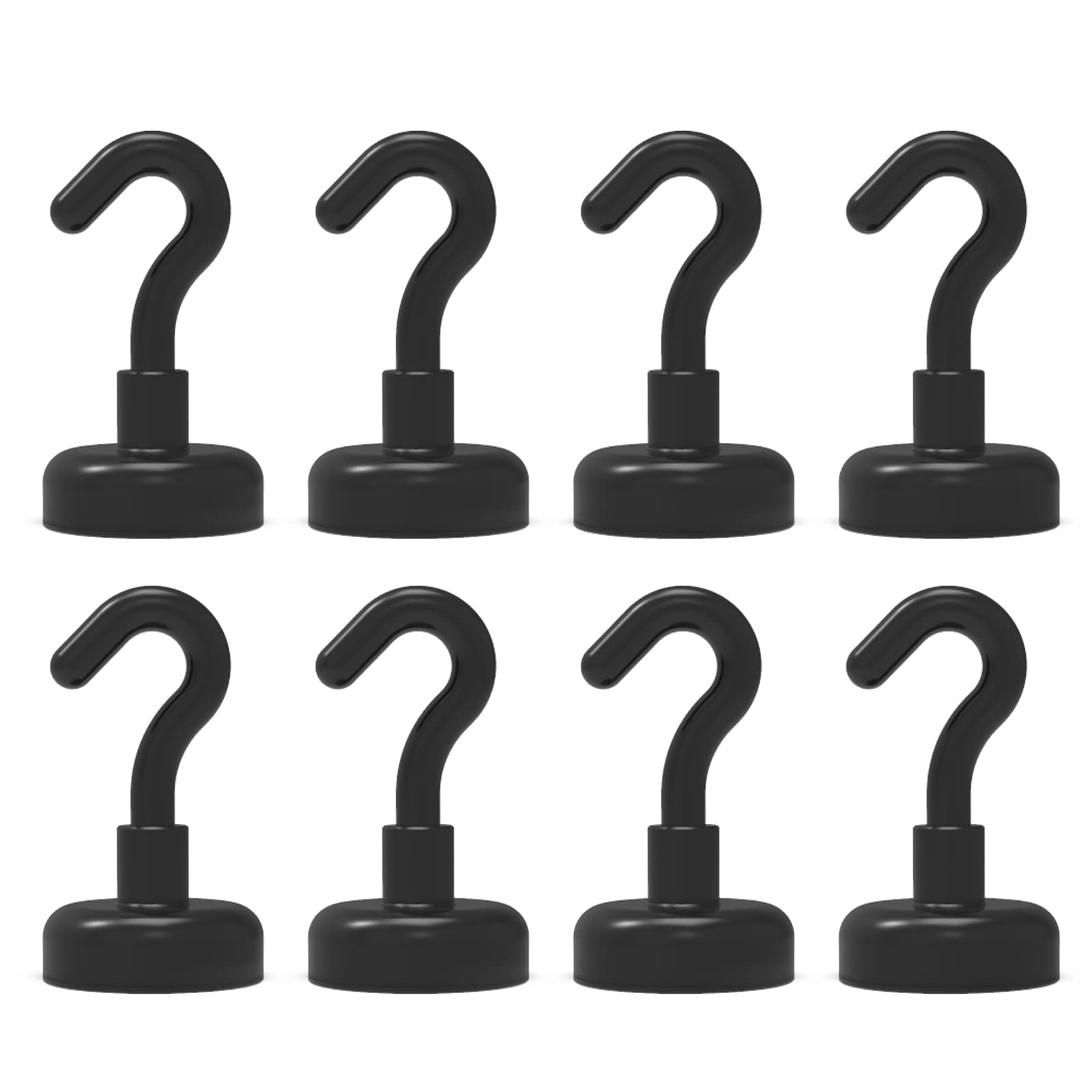 Thcmag Magnetic Hooks With Super Strong Neodymium Rare Earth Magnet For Bbq,Grill, Keys, Cruise, Curtain Rod, Fridge, Indoor Outdoor, Cruise Ship 794590774679