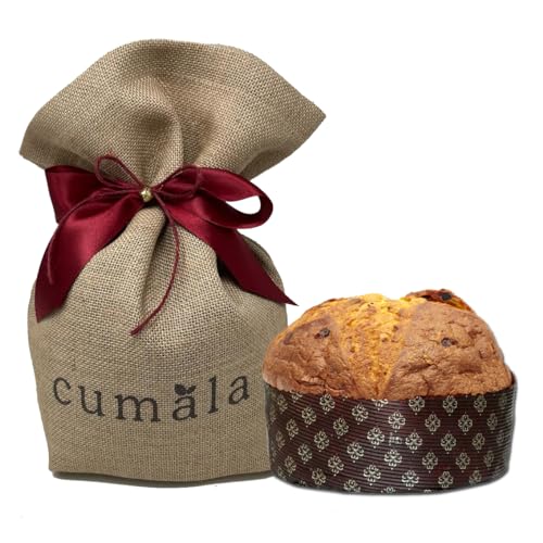 Cumala Panettone Artesanal Tradicional con Pasas y Frutas Escarchadas de Sicilia 1 kg
