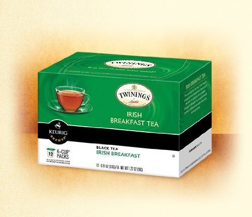 Twinings Irish Breakfast Tea K-Cups, 12 