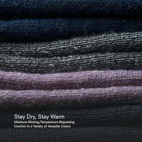 Blundstone Men's Mid Calf Boot Merino Wool Socks, Warm Thermal Crew Sock, Breathable Temperature Regulating4