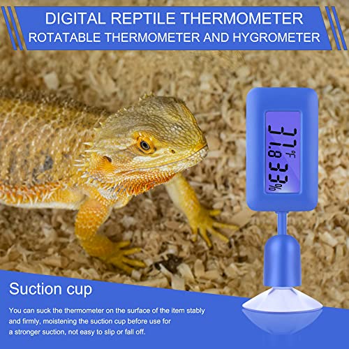 Reptile Thermometer,Reptile Thermometer and Humidity Gauge,Digital Reptile Thermometer and Hygrometer, - Image 6