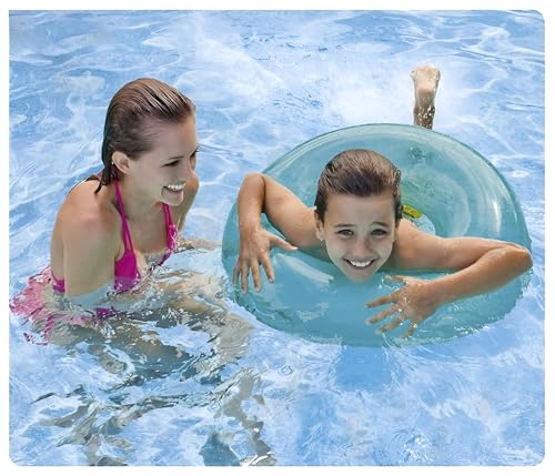 Image of Swimming Ring Inflatable Pool Float, Multi Color 8+ Years, Water Swim Tube(Size - 30''inch) 1 PIS