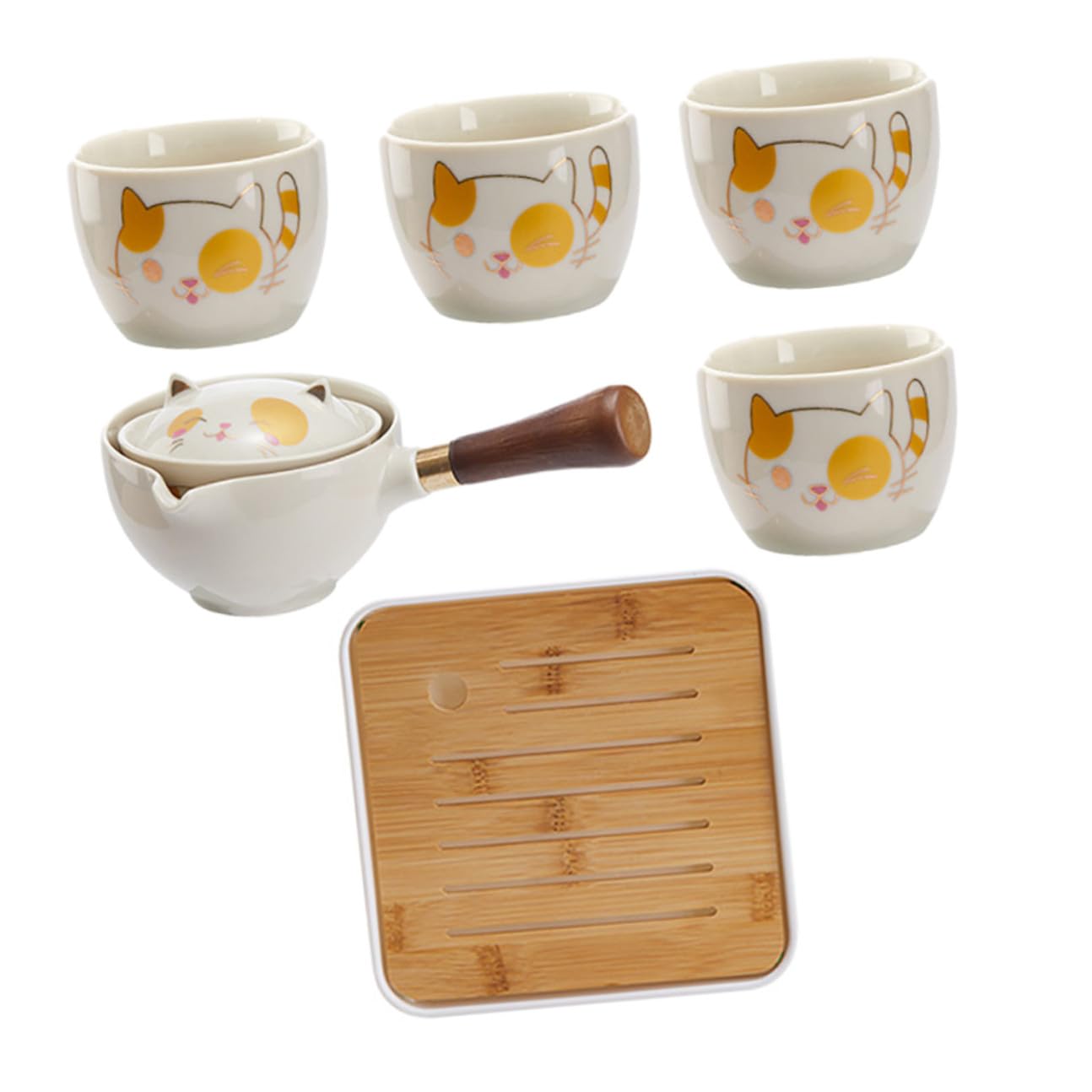 Do Parzenia Herbaty Gongfu Podróż Ceramiczny z Ukrytym Filtrem Odporny Wysoką Temperaturę Estetyczny Chiński Zestaw Herbaciany dla Miłośników Herbaty
