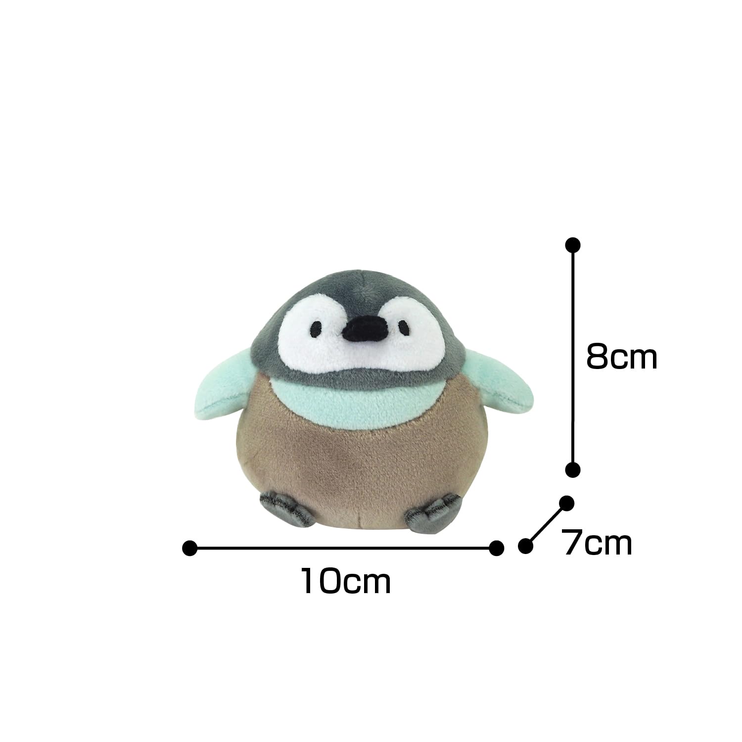 Amazon.co.jp: サンレモン ハグハグ もっちりミニ ペンギンヒナ 10×7