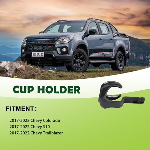 Insert soporta portavasos frontal para Chevy 2017-2022 miniatura 3