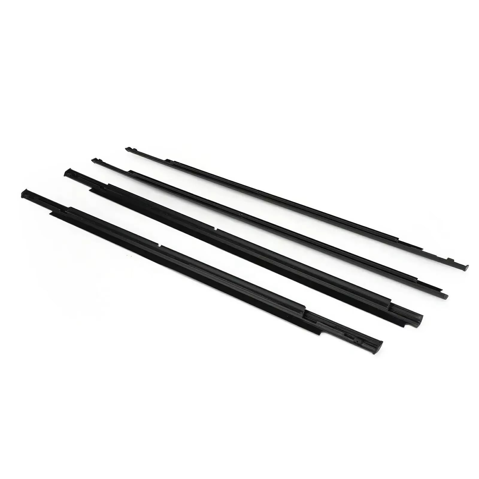 Pbqenxb One Color For Mitsubishi For Outlander 2007-2012/2013-2018 Window Outer Weatherstrip Side Door Moulding Trim Seal Belt 5727A007 5727A008 Outer Window Weatherstrip