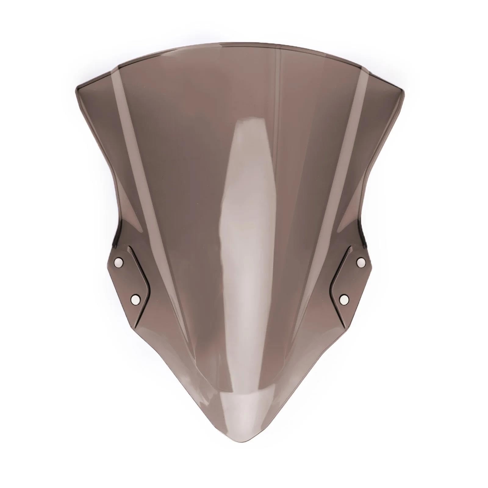Visière De Carénage Pare-Brise pour Moto pour Kawasaki pour Ninja 250/400 (2018-2024) Déflecteur De Vent, Bulle Et Spoiler Moto Bulle(Fumée)