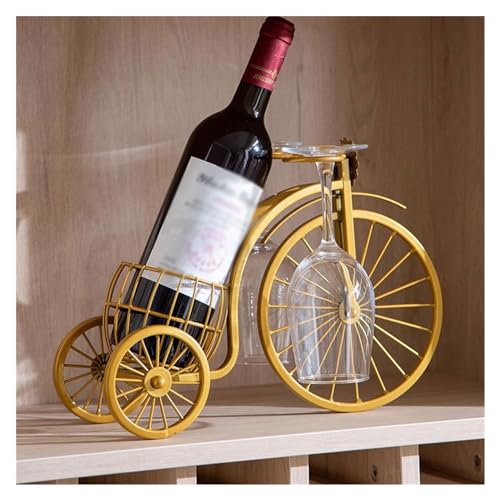 Soporte para botellas de vino SONGCHAO de hierro miniatura 7