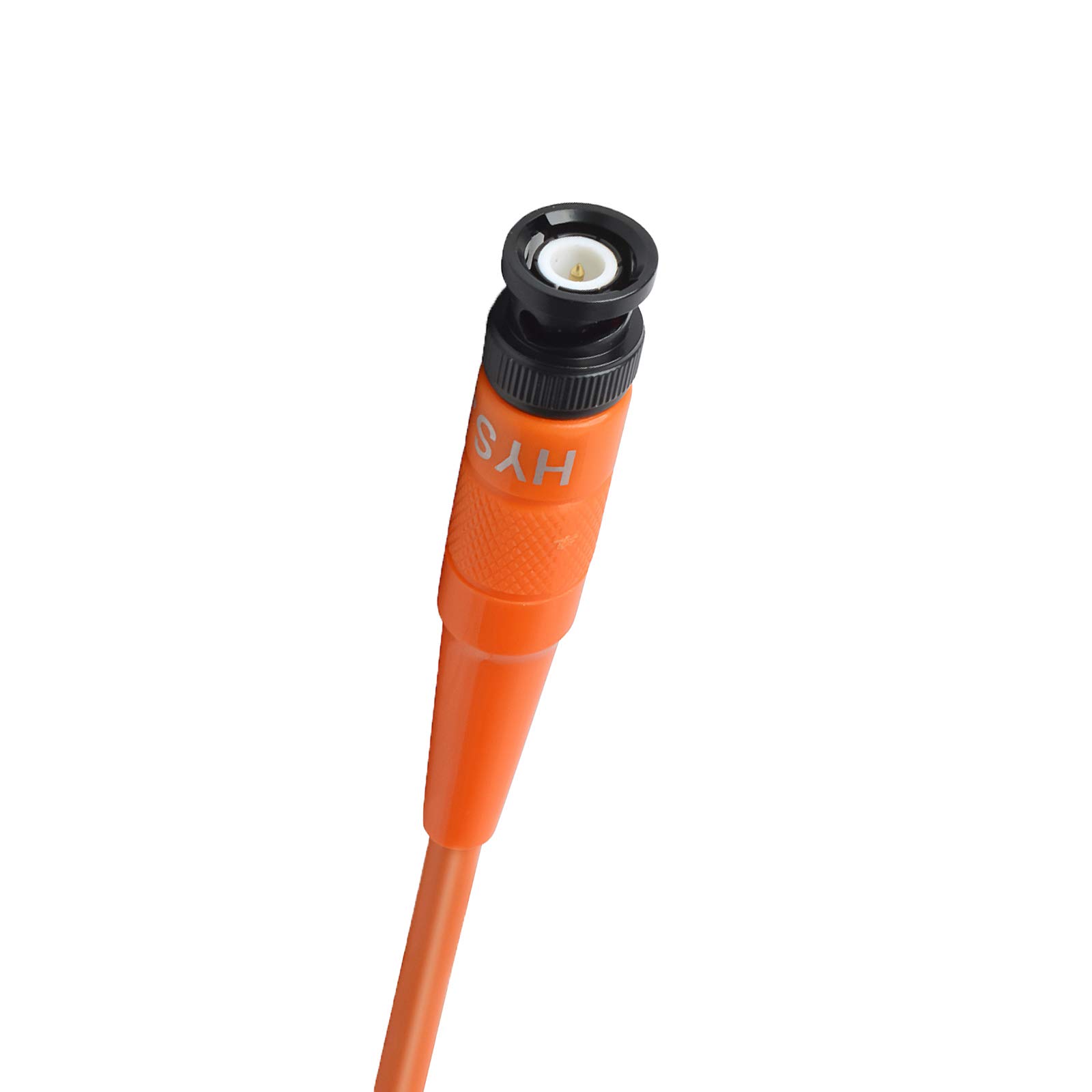 HYS Dualband BNC radiotelefon 15 cali 2 m/70 cm UHF/VHF antena kompatybilna z 144/430MHz Cobra Midland Uniden Handheld/przenośne urządzenie BNC Walkie Talkie (pomarańczowy)