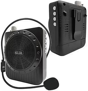 Amplificador de voz megafone bluetooth kb-150 com microfone de