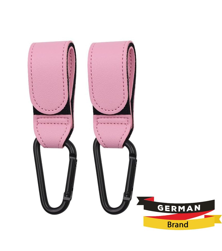 Shabany Hook 2 pieces universal fit, Deep pink - Image 2