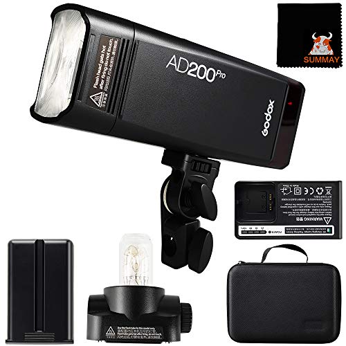 Amazon | 【Godox正規代理＆日本語取説書】GODOX AD200Pro モノ