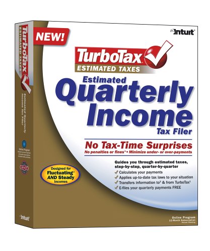 Image of TurboTax Estimated Taxes Quarterly Income Tax Filer Win /Mac