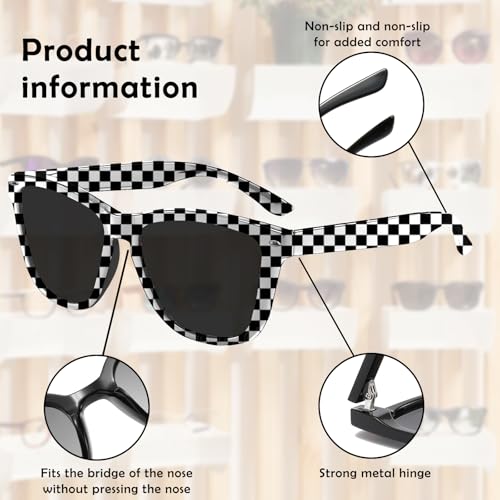 Classic Polarized Square Sunglasses for Trendy Cute Women with UV Protection,Classic Sunglasses for Woman,Men,Girls4