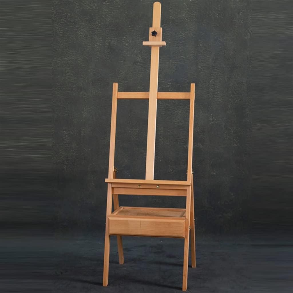 Easel Art Student Stand Type Drawing Board Sketching Oil Painting Sketching Real Display Stand with Drawer