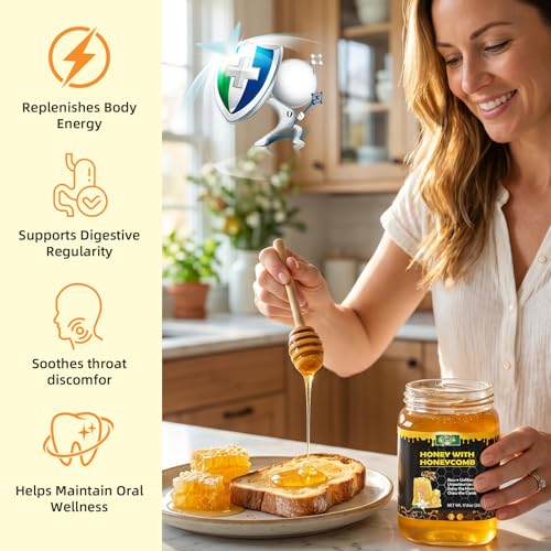 Miel Silvestre Cruda con Panal 500g miniatura 5