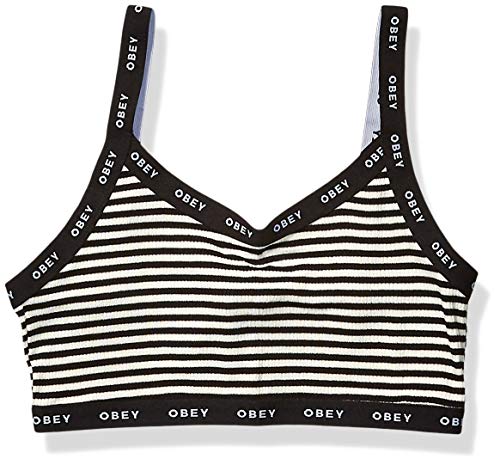 Obey Karman Bralette para mujer -  Negro -  Small