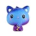 ANBOOR 3.9 "Squishies Gatto Galassia Gelato Kawaii Morbido Lento Rising Profumato Animale Squishies Antistress Giocattoli per Bambini Collezione Regalo
