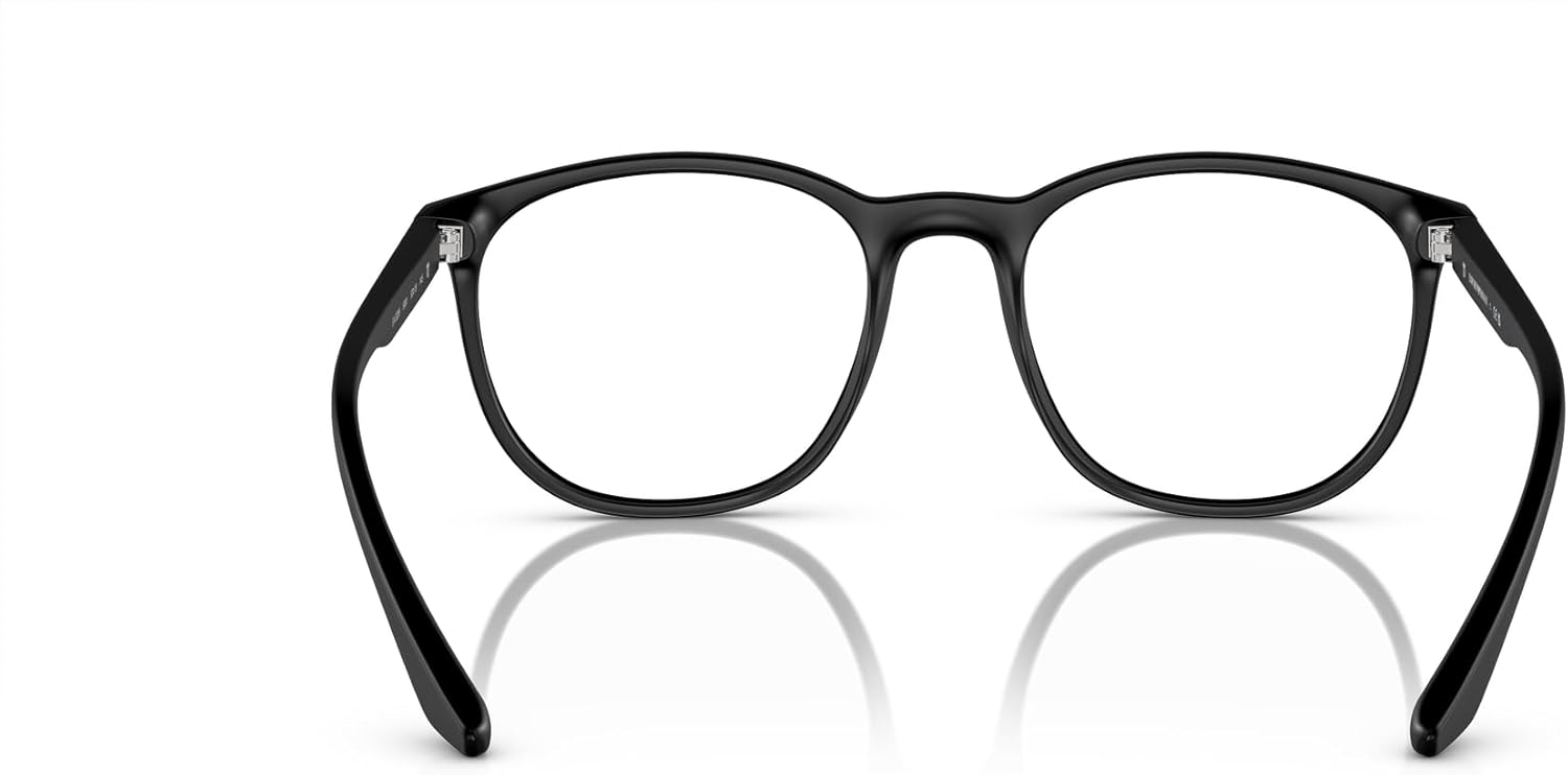 Emporio Armani mens Ea3229 Round Prescription Eyewear Frames