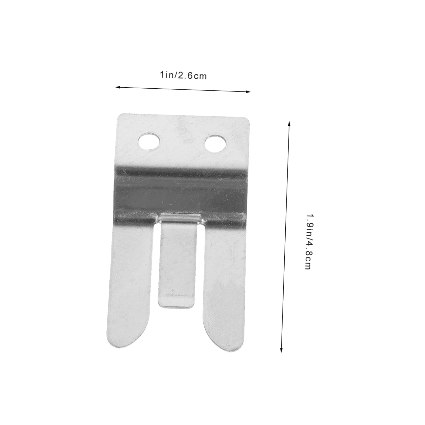 Toddmomy Mic Stand Phone Holder 4 Pack Metal Mic Holders for Radio Microphones Ft1807/ft7900/ft8800/ft1907/ft8900 Screws