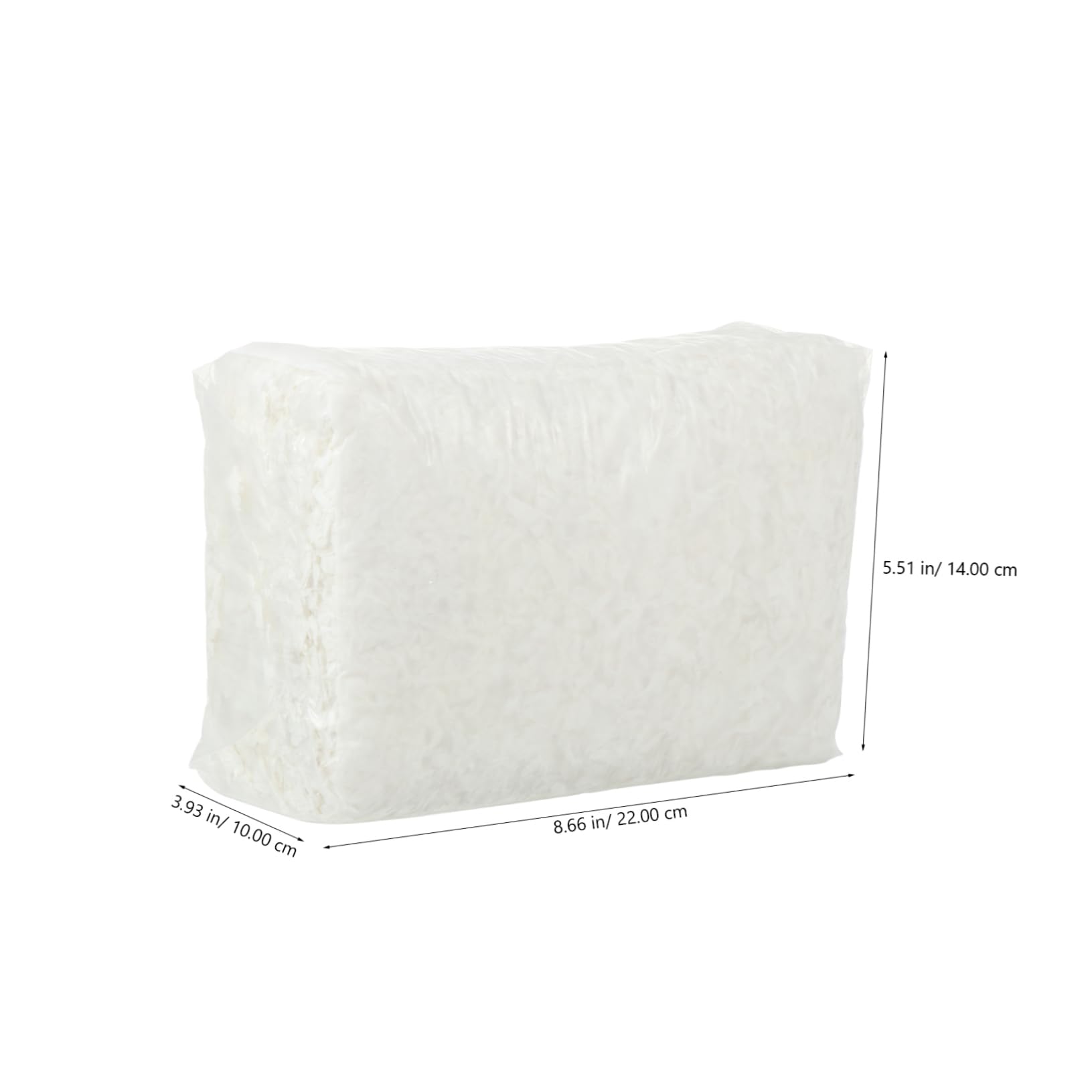 Milisten Hamsterstreu Papier 1 Packung Weiß, Weich und Warm für Kleintier