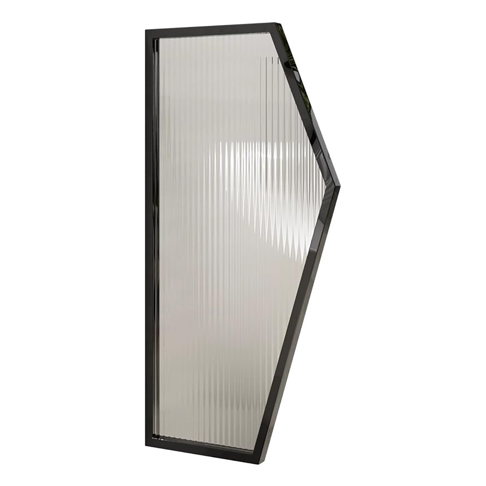 Mampara divisoria antivandálica de Uso Comercial para urinarios - 900x450 mm, Acero Cepillado y Cristal Esmerilado, Color Negro Mate, 5 Unidades, Ideal para baños y cabinas de Aseo.
