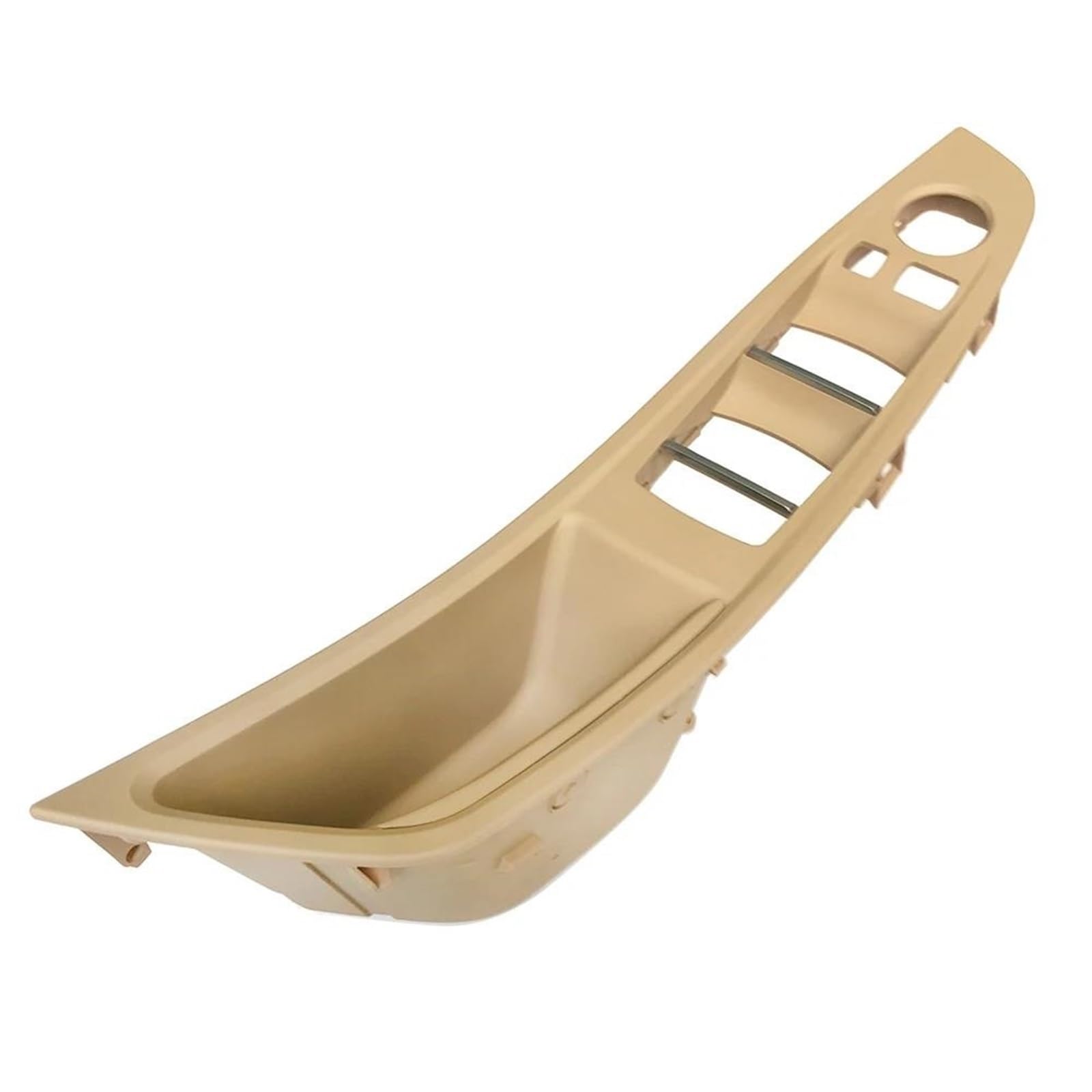 NOHEEU Car Interior Front Left Driver Door Handle Armrest Panel Replacement for BMW 5 Series F10 F11 520i 523i 525i 51417225867(Model A Beige1)