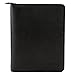 FranklinCovey - Tyler Ring-Bound Binder for FranklinCovey Planners | Leather - Zipper Binder (Classic, Black)