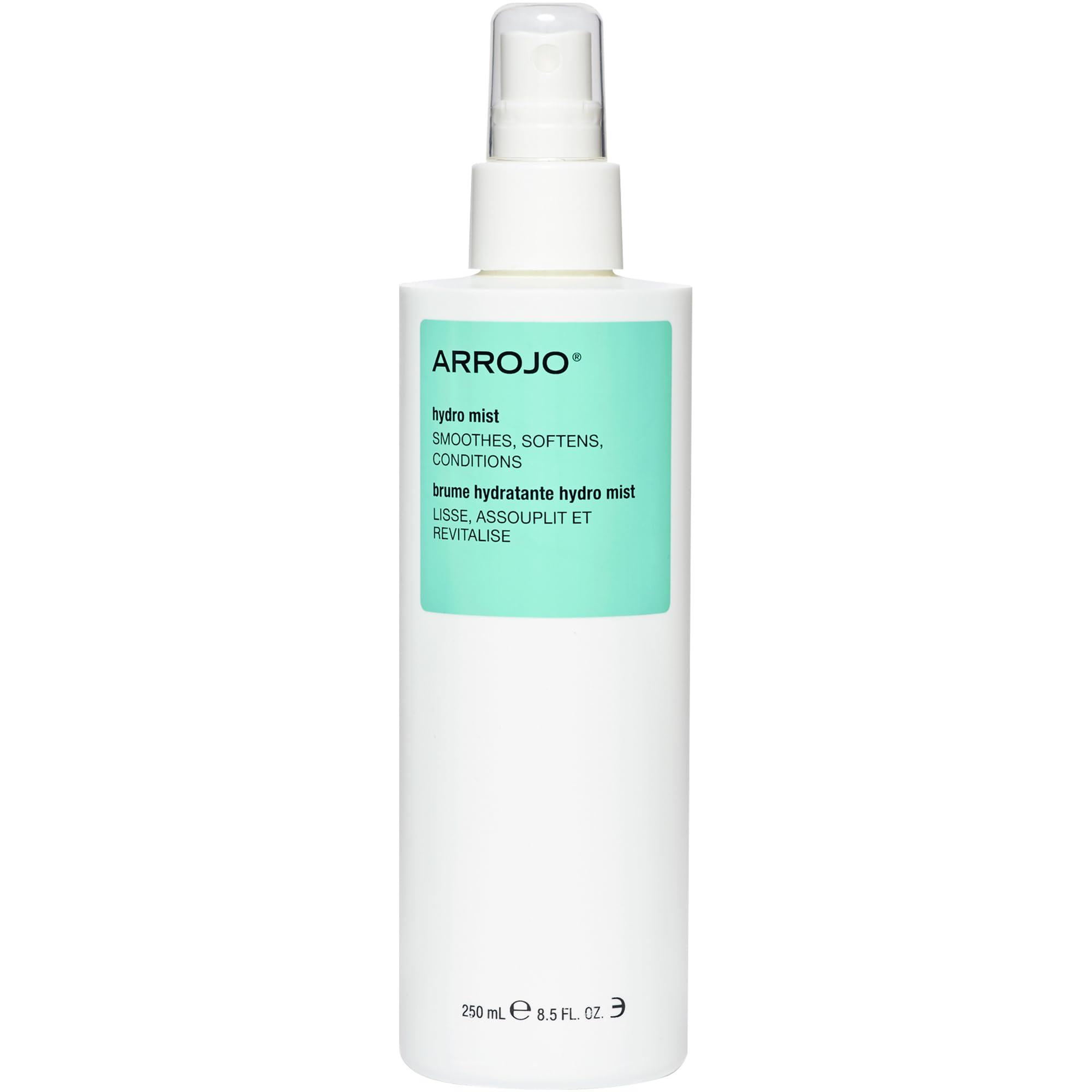 Arrojo Hydro Mist Hair Lotion, 8.5oz – Sulfate & Paraben-Free Hair Detangler Spray – Lock-In Moisture Formula for Soft, Smooth, & Manageable Hair