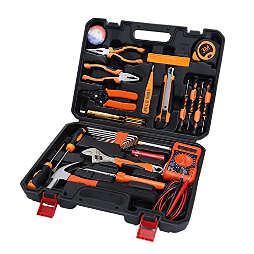 Kit de herramientas para el hogar con caja plástica miniatura 1