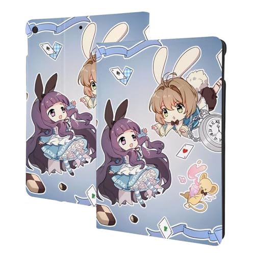 Compatible with �J�[�h�L���v�^�[������ iPad mini6 �P�[�X Mini6 �P�[�X ��6���� �蒠�^ (2021�N) 2021���f�� �X�^���h �I�[�g�X���[�v/�E�F�C�N�Ή� ���C�����X�[�d�Ή� ����Pu���U�[ �X�^���h�@�\�t�� (8.