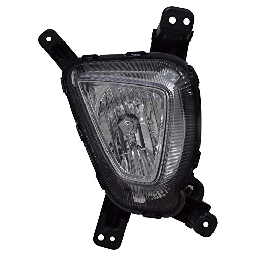 TYC Left Fog Light Assembly Compatible with 2016-2018 Kia Sorento
