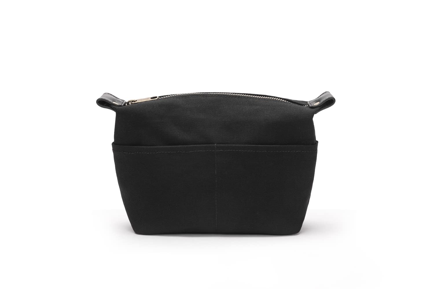 YONBEN Insert Storage Bag Purse Organizer and Cosmetic Travel Bags for Women Makeup Bag with Compartments Three Sizes Cotton Canvas built-in