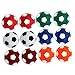 Parliky 12pcs Table Football Ball Mini Replacement Footballs Ball Pattern for Foosball Table Games