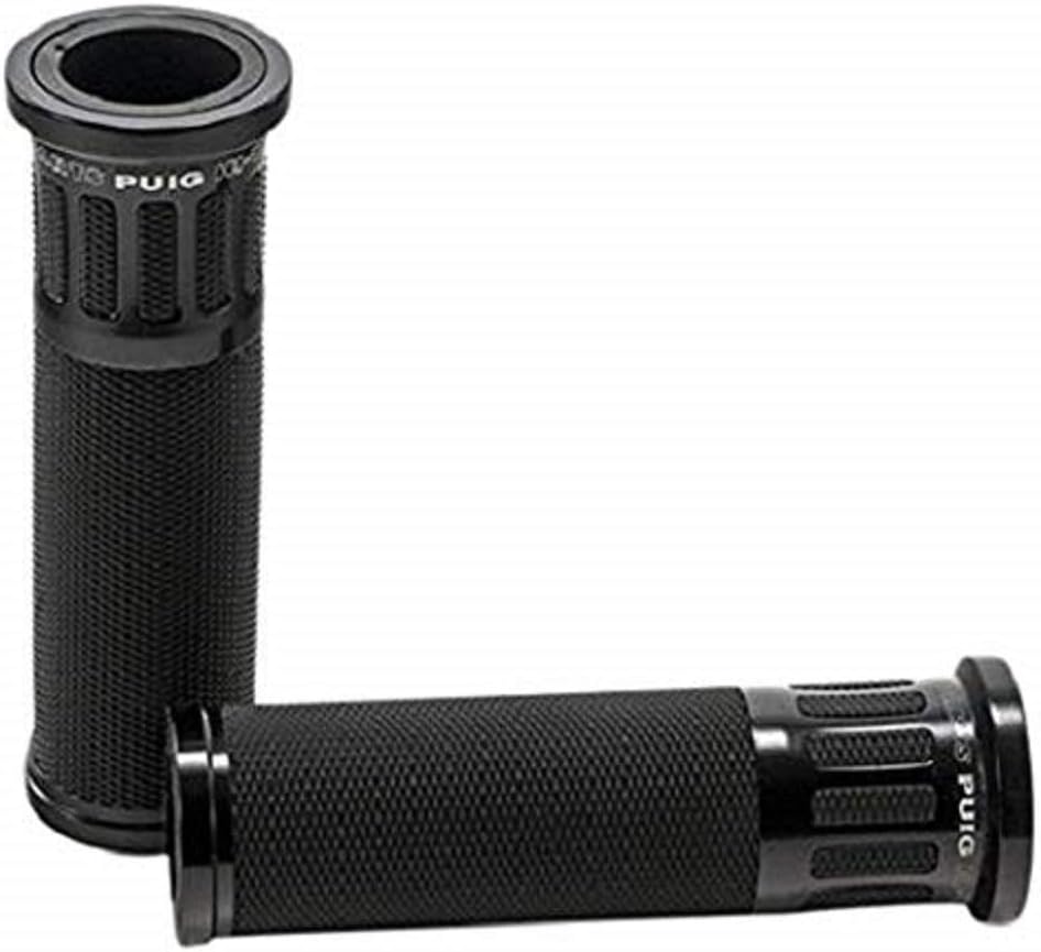 Puig Grips by Pair HI-TECH ALU 123MM C/Black -8188N