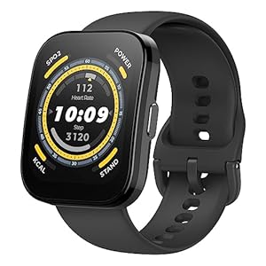 Amazfit Bip 5 Smartwatch mit Herzfrequenz, 1, 91" Display mit 120 Sportmodi, Bluetooth-Anruf, GPS & 4 Satellitenpositionierungssy... Alexa, SpO2-Monitor, 10 Tage Akkulaufzeit für Damen Herren