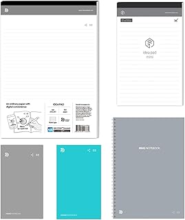 Neo smartpen〈書いてデジタル〉対応Nノート スターター向け Nノート人気5種セット 【アイディアパッド/アイディアパッドミニ/リングノート/メモノート/ポケットノート】