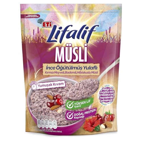 İnce Öğütülmüş Müsli Hibiskuslu 250 g