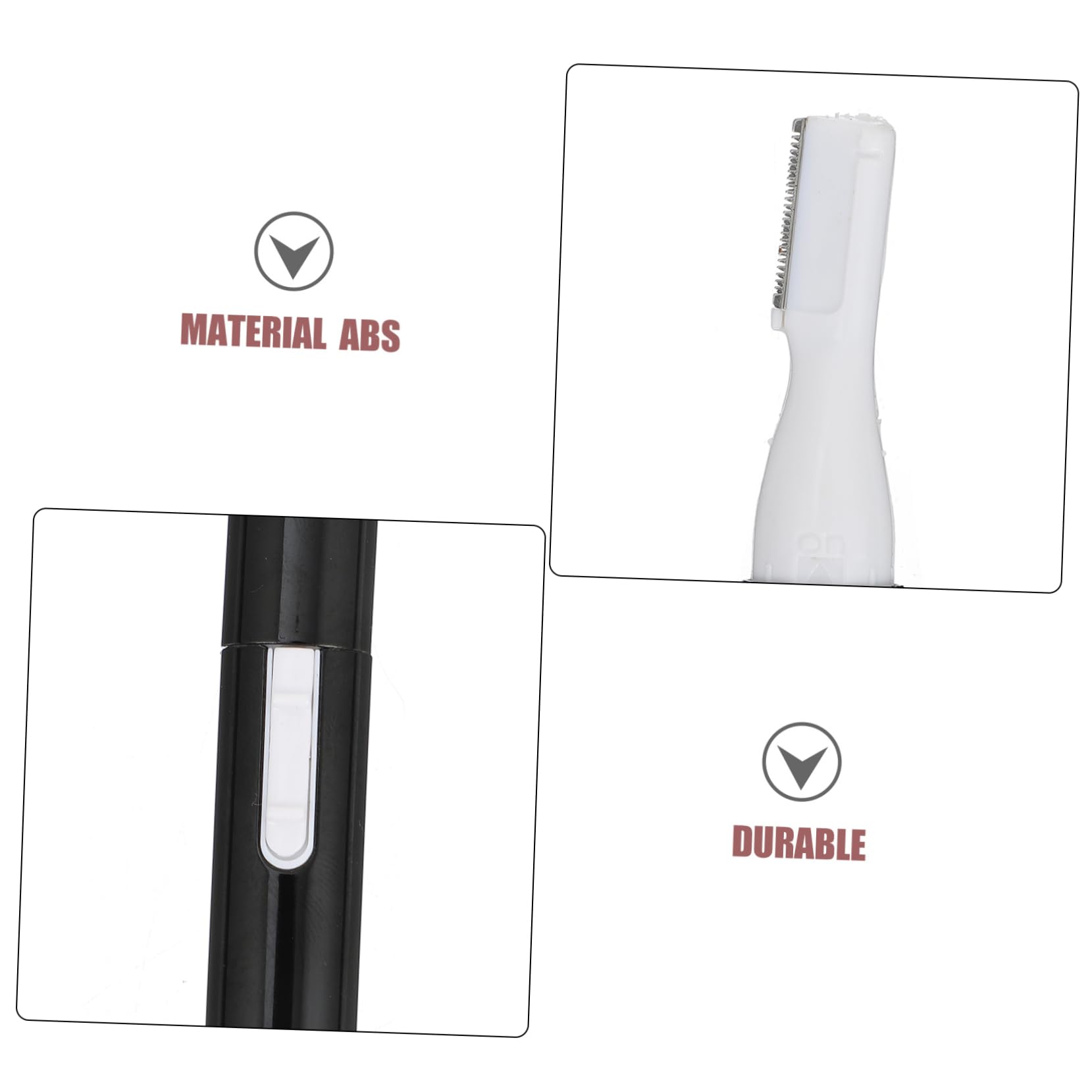 MUSISALY Eyebrow Razors Electric Eyebrow Trimmer Hair Removal Tool Compact for Travel