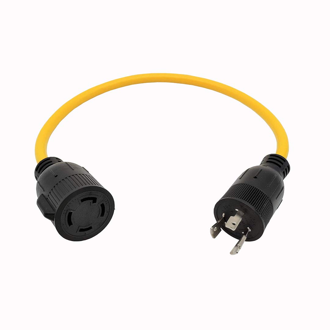 Amazon.com: Parkworld 61018 Generator Adapter Cord Locking 20A 3