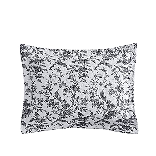 Laura Ashley Home - Daybed Set, Lightweight Bedding With Matching Shams & Pillow Cover, Home Decor For All Seasons (Amberley Black, Daybed) #TOP5