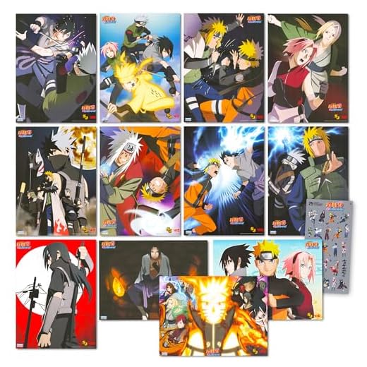 25+ Inspiring Otaku Room Ideas You Need to Try 6 Naruto Posters For Bedroom Room Decor Bundle | 12 Posters for Walls Anime Poster Pack Set With Anime Stickers | Naruto Room Decorations Set