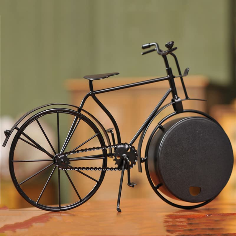Amazon.co.jp: 古風な ヴィンテージ自転車卓上時計クラシックアイアン