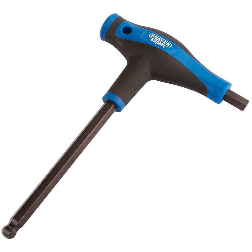 Draper 33913 Soft Grip 'T' Handle Hexagon and Ball End Key 10mm