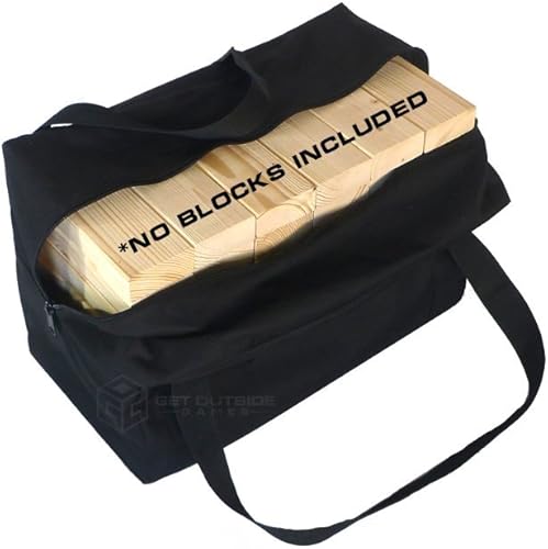 Miniatura 2 de Estuche de transporte y bolsa de almacenamiento para juegos de bloques de torre gigante Get Outside Games