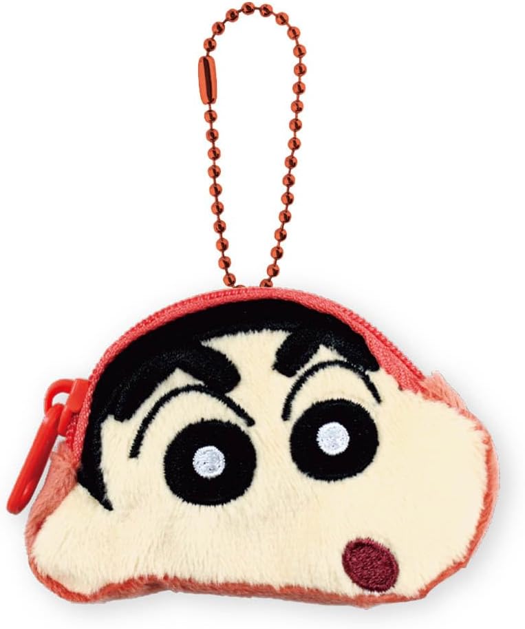 Tees Factory KS-5544216SN Crayon Shin-chan Backpack Pouch H2.2 x W 3.1 x D 0.8 inches (55 x 80 x 20 mm)