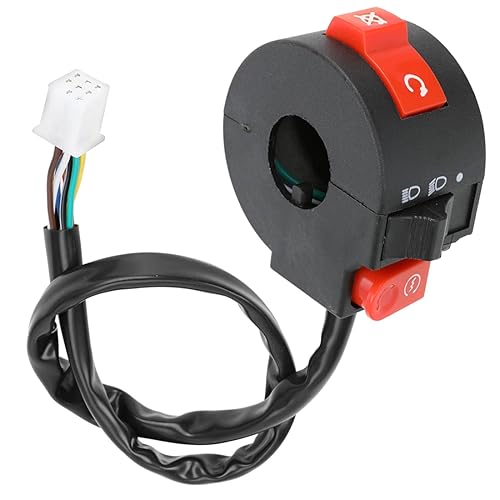 Miniatura 1 de FVRITO Interruptor de luz de arranque izquierdo para 50cc 70cc 90cc 110cc 125cc TaoTao RoKeta Sunl RPS ICEbear RPS Yamoto Jetmoto Kazuma Vitacci