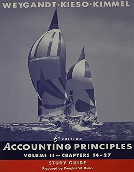 Paperback Accounting Principles, Chapters 14-27, Study Guide (Volume 2) Book