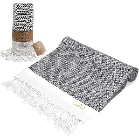 Smyrna Turkish Beach Towel - 100% Cotton Cover